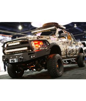 Fab Fours DR03-A1050-1 Premium Heavy Duty Winch Front Bumper