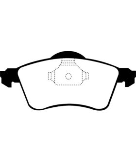 EBC Brakes DP61115 EBC 6000 Series Greenstuff Truck/SUV Brakes Disc Pads