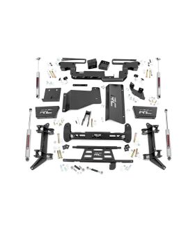 Rough Country 16130 6 Inch Lift Kit | 8-Lug | Chevy C2500/K2500 C3500/K3500 Truck (88-00)