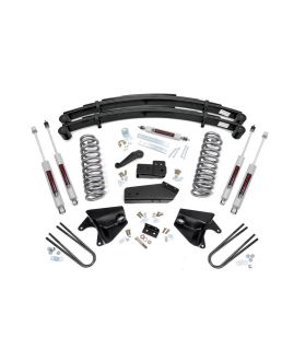 Rough Country 52030 4 Inch Lift Kit | Rear Springs | Ford F-150 4WD (1980-1996)