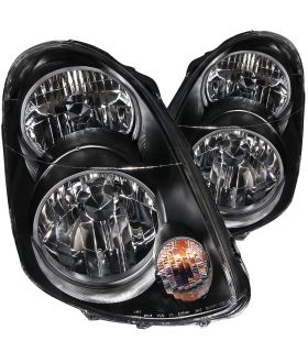 Anzo USA 121172 Crystal Headlight Set