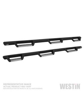 Westin 56-5347052 HDX Stainless Drop Wheel-To-Wheel Nerf Step Bars
