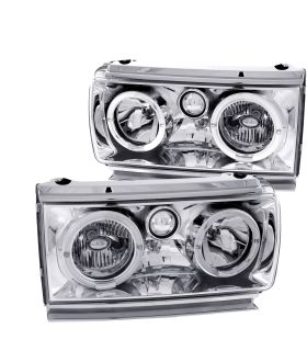 Anzo USA 111092 Crystal Headlight Set w/Halo