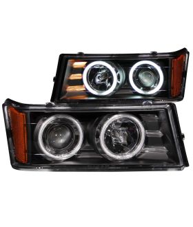 Anzo USA 111079 Projector Headlight Set w/Halo