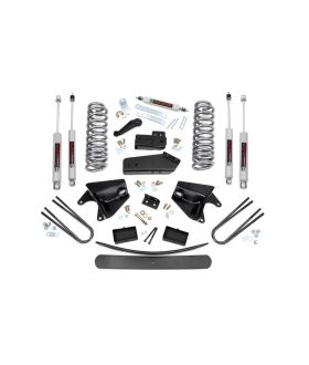 Rough Country 470.20 6 Inch Lift Kit | Rear Blocks | Ford Bronco/F-150 4WD (1980-1996)