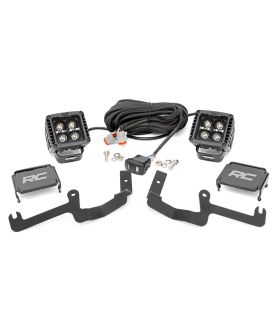 Rough Country 70843 LED Lower Windshield Ditch Kit