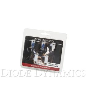 Diode Dynamics Wrangler JK 4dr Interior Kit - Stage 1 Blue DD0365