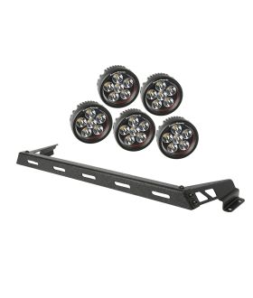 Rugged Ridge 11232.14 Hood Light Bar Kit