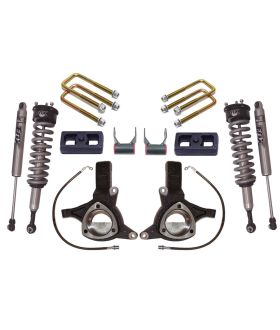 MaxTrac Suspension K881774F Suspension Lift Kit w/Shocks