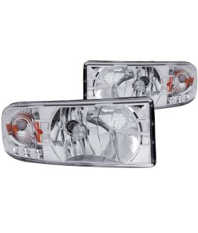 Anzo USA 111206 Crystal Headlight Set
