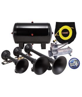 Kleinn Automotive Air Horns HK9 Pro Blaster Triple Train Horn Kit