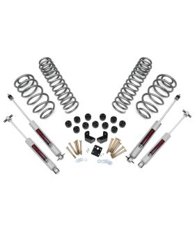 Rough Country 646.20 3.75 Inch Lift Kit | Combo | 4 Cyl | N3 | Jeep Wrangler TJ (97-06)