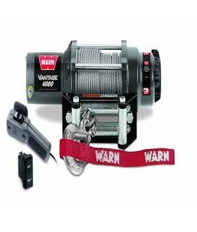 Warn Industries 89040 4000 LB Cap 50 Ft Wire Rope