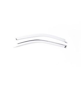Putco 480181 Element Chrome Window Visor Tape On