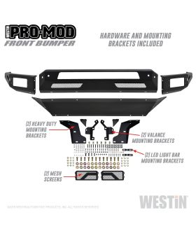 Westin 58-41025 Pro-Mod Front Bumper