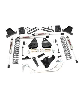 Rough Country 47870 4.5 Inch Lift Kit | W/O Overloads | V2 | Ford Super Duty 4WD (08-10)