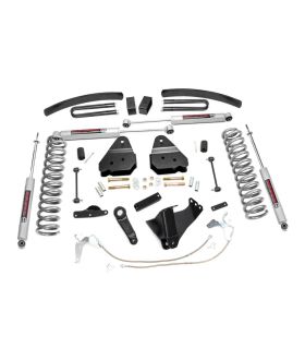 Rough Country 597.20 6 Inch Lift Kit | Gas | Ford Super Duty 4WD (2008-2010)