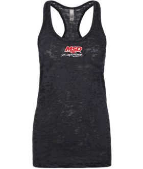 MSD Ignition 94581 Ladies Burnout Racerback Tank