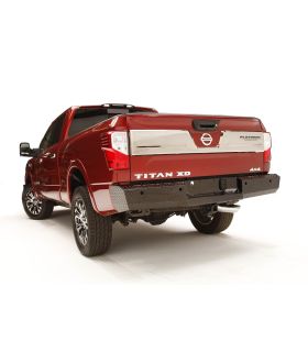 Fab Fours NT16-T3750-1 Black Steel Ranch Rear Bumper