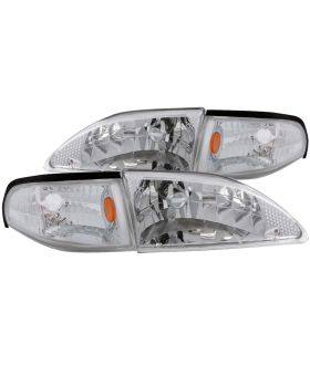 Anzo USA 121262 Crystal Headlight Set