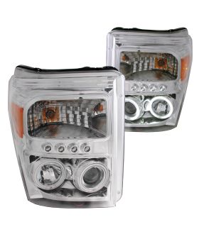 Anzo USA 111272 Projector Headlight Set w/Halo