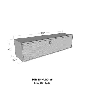 Westin 80-HUB2448 Brute HD Under Body Tool Box