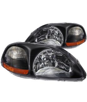 Anzo USA 121067 Crystal Headlight Set