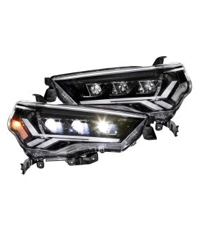Morimoto Carbide LED Headlights: Toyota 4Runner (14-23) (Pair / Amber Sidemarker)