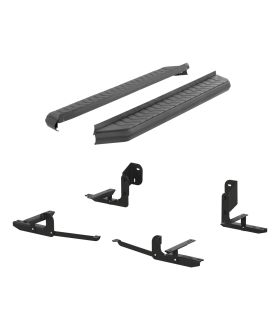 ARIES 2061011 AeroTread Running Boards w/Mounting Brackets