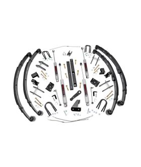 Rough Country 617.20 4.5 Inch Lift Kit | X-Series | Power Steer | Jeep Wrangler YJ (87-95)