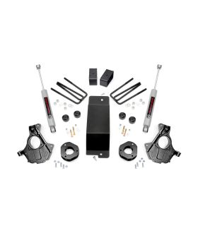 Rough Country 11930 3.5 Inch Lift Kit | Cast Steel LCA | Chevy/GMC 1500 (07-13)