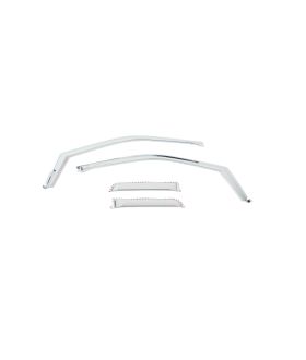 Putco 480067 Element Chrome Window Visor In Channel