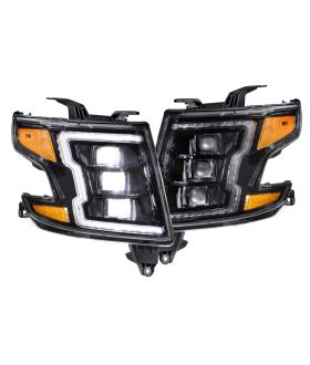 Morimoto XB LED Headlights: Chevrolet Tahoe/Suburban (15-20) (Pair / ASM)