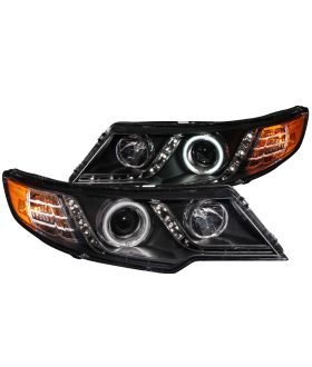 Anzo USA 121413 Projector Headlight Set w/Halo