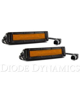 Diode Dynamics SS6 Amber Flood Light Bar (pair) DD6040P