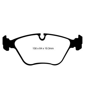 EBC Brakes DP61994 EBC 6000 Series Greenstuff Truck/SUV Brakes Disc Pads