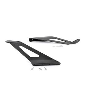 Rough Country 70513 LED Light Bar Windshield Mounting Brackets