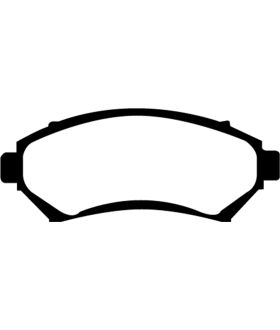 EBC Brakes DP61100 EBC 6000 Series Greenstuff Truck/SUV Brakes Disc Pads