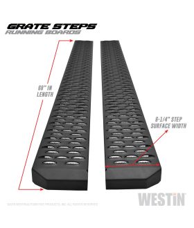Westin 27-74715 Grate Steps Running Board