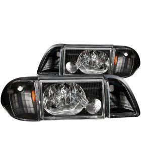 Anzo USA 121192 Crystal Headlight Set