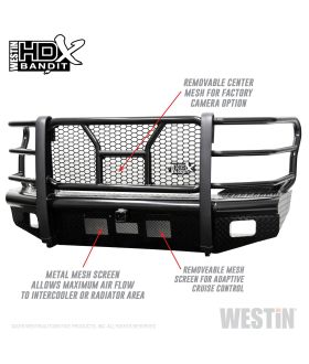 Westin 58-31105 HDX Bandit Front Bumper
