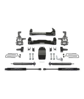 Fabtech K2193M - 4 inch Basic Lift System w/Shocks