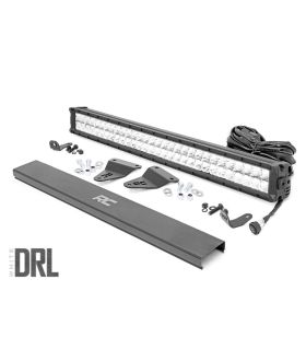 Rough Country 70788 Hidden Bumper Chrome Series LED Light Bar Kit