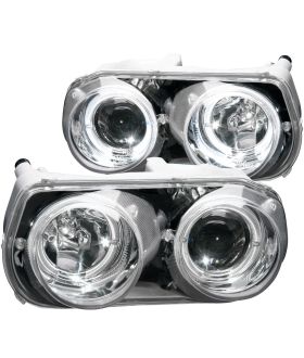 Anzo USA 121004 Projector Headlight Set w/Halo