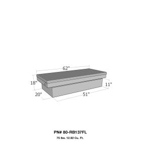 Westin 80-RB137FL Brute Full Lid Tool Box