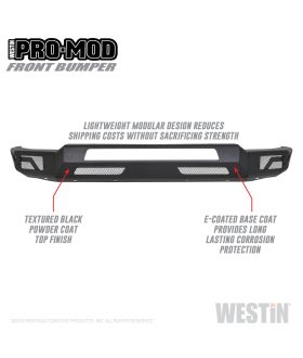 Westin 58-41075 Pro-Mod Front Bumper
