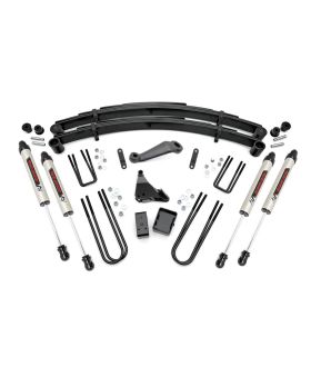 Rough Country 49670 6 Inch Lift Kit | Rear Blocks | V2 | Ford Super Duty 4WD (99-04)