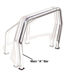 Go Rhino 90001C Rhino Bed Bars Front Main A Bar