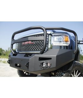 Fab Fours GM14-A3150-1 Premium Heavy Duty Winch Front Bumper