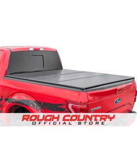 Rough Country 45309650 Hard Tri-Fold Tonneau Bed Cover